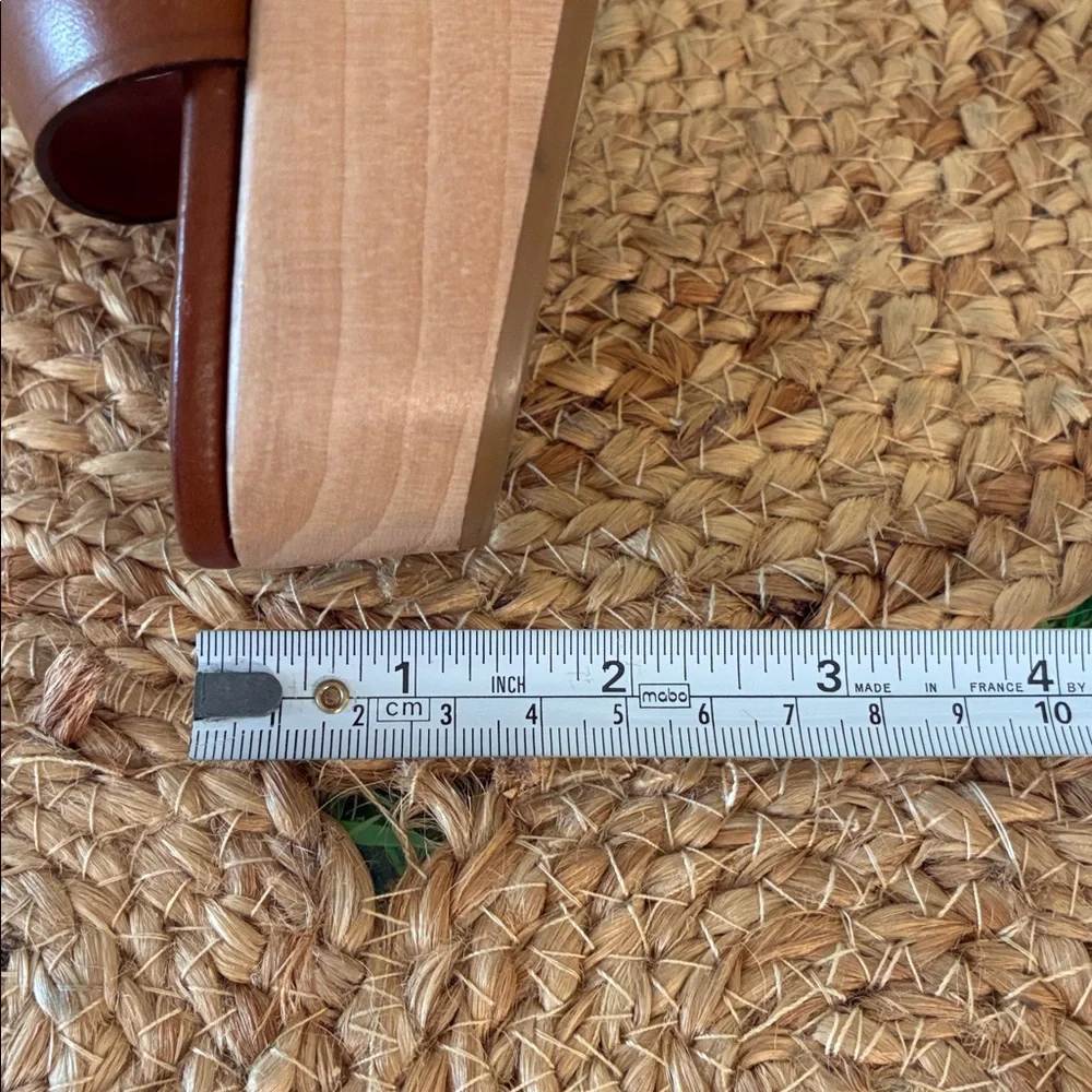 Reed Krakoff Brown Leather Platform Sandals